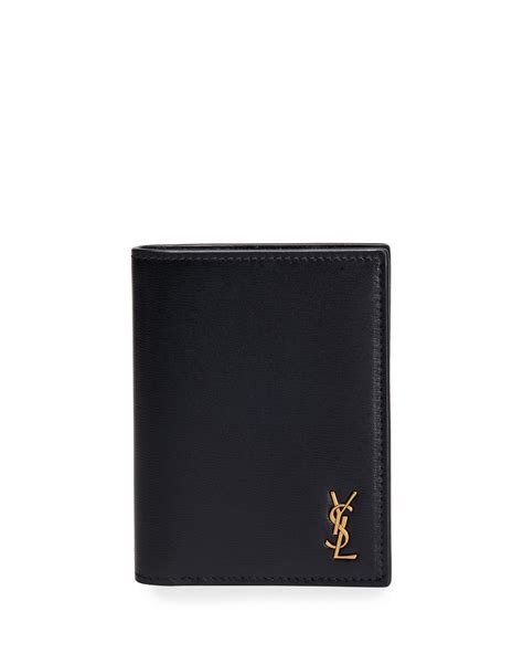 men wallet ysl|ysl men's card wallet.